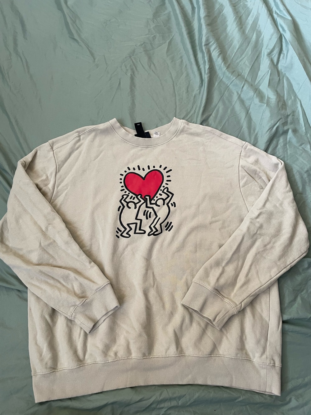 H&M x Keith Haring sweatshirt